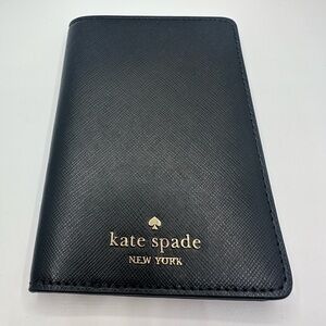 Kate Spade Black Passport Holder